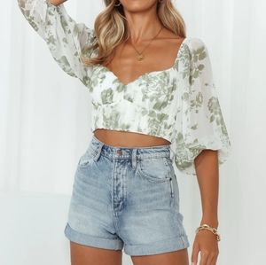 Hello Molly crop top
